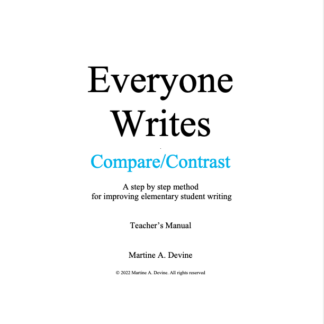 Compare/Contrast Essay - Digital Download