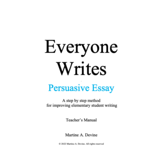 Persuasive Essay - Digital Download